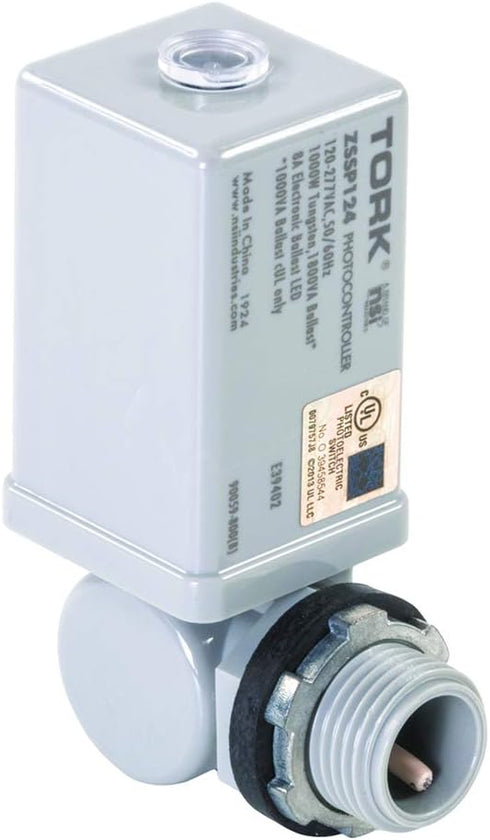 TORK ZSSP124 Electronic Photocontrol Stem & Swivel-Pencil-Advanced LongLife ZeroCross-Instant Response-8A LED Rated