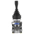 1pc Joystick Switch, 2 NO Bidirectional Reset HKA1-41Z02 2-Position Return Momentary Joy Stick