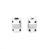 2PCs Flexible Couplings 5mm to 8mm for NEMA 17 Shaft and T8 Lead Screw for RepRap 3D Printer or CNC Machine