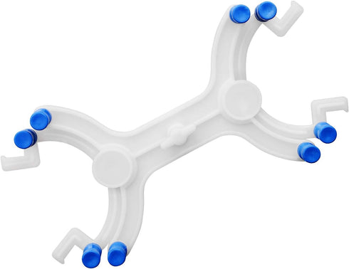 StonyLab Adjustable Double Burette Clamp - Spring Loaded Butterfly Style Lab Accessory