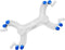 StonyLab Adjustable Double Burette Clamp - Spring Loaded Butterfly Style Lab Accessory