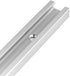 QWORK 12" T-Track, 4 Pack Aluminum Double Track with Mounting Holes for Woodworking