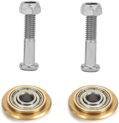 2 Pack Premium Tungsten Carbide Tile Cutter Wheel Replacement, 22 6 6mm Scoring Blade with Bolt Lock Nut for Ceramic