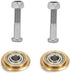 2 Pack Premium Tungsten Carbide Tile Cutter Wheel Replacement, 22 6 6mm Scoring Blade with Bolt Lock Nut for Ceramic