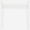 JAM PAPER 6 x 6 Square Translucent Vellum Invitation Envelopes - Clear, 50/Pack
