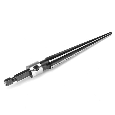 Handheld T Shape Tapered Hex Reamer, Carbon Steel Drilling Tool for Taper Holes