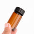 stonylab Brown Glass Sample Vials with Cap - 20 ml Screw Cap Sample Vials for Liquid Sampling, Pack of 20