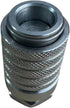 PD222 Series PK Style Steel Test Port Quick Coupler with Female Pipe Thread, 1/8" Body Size, 1.67" Length