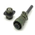 Bayonet Series 5 Pin MS3106A14S-5 Female Plug and MS3102A14S-5 Male Socket Connector