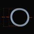 X AUTOHAUX Silicone O-Rings, VMQ Seal Gasket 42mm OD 34mm ID 4mm Width for Compressor Valves Pipe Repair, Pack of 20
