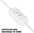 Inline Cord Switch - PLUSPOE 4-Pack On Off Button Control for Lamps and LED Lights