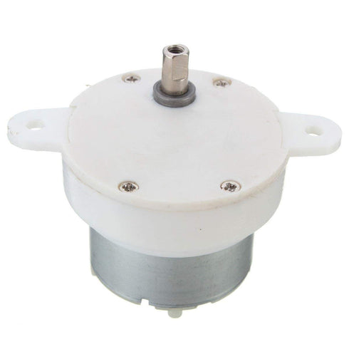 Yosoo DC 12V Geared Motor, 40mm Electric Motor Gear, High Torque Slow Speed, Small Gear Box