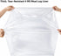 FAQQI 50 lb 10 Pack 4 24 16 23 Inch meat lug liners Mil Heavy Duty Meat Tub Liners, x x Bags for Meat Totes, Meat