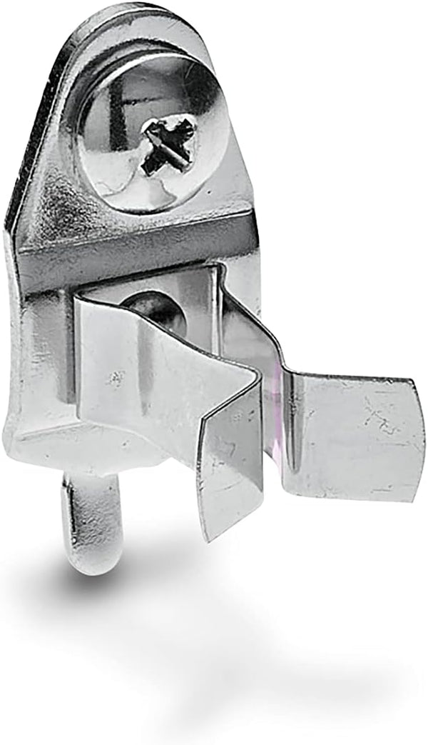 Triton Products Spring Clip Pegboard Hook, 7/8", Pack of 10, Chromate Dipped Steel for 1/8" and 1/4" Pegboards