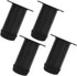 4pcs OSALADI Sturdy Stainless Steel Table Legs Easy Install for Sofa Desk Cabinet Bedside Table