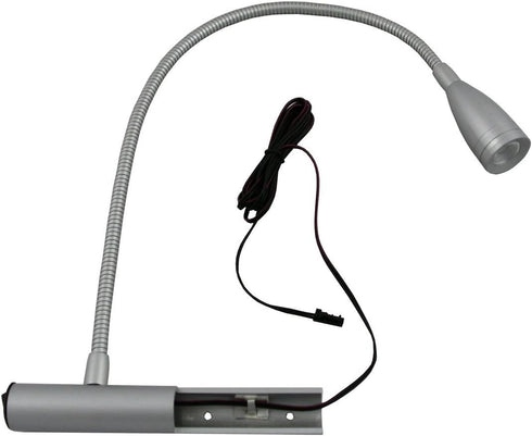 BiNFU Bedside Reading Light with Knob Switch Flexible Gooseneck LED Bed Lamp Headboard Wall