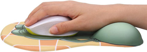 Frog 3D Anime Mouse Pads with Silicone Gel Wrist Rest, Gaming Mousepads