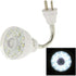 AllAboutAdapters Motion-Activated LED Night Light for AC Outlet Plug-in White