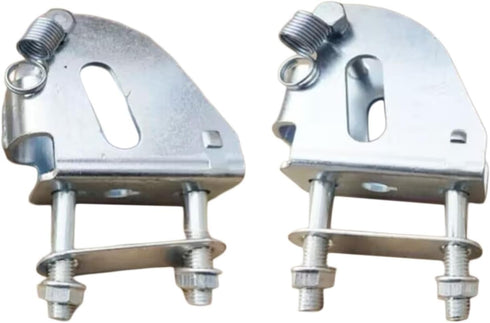 Almencla Flatbed Trolley Armrest Base Foldable Push Hand Cart Base Hinge Replaces Sturdy Truck Handrails Base for Push
