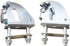 Almencla Flatbed Trolley Armrest Base Foldable Push Hand Cart Base Hinge Replaces Sturdy Truck Handrails Base for Push