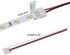LightingWill 10pcs Pack Wire Solderless Snap Down 2Pin LED Strip Connector for 8mm Wide