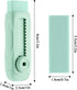 M&G 4+1 Pack Rubber Erasers, Soft Cute Sliding Retractable Eraser with Plastic Sleeve, 4 Refill Erasers for Students