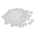 uxcell M6 x 12mm x 1.2mm Nylon Flat Insulating Washers, Gaskets Spacers Fastener for Faucet Pipe, 200PCS