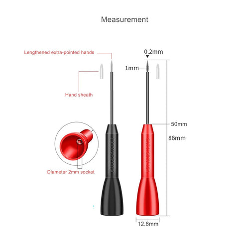 TP88A Piercing Needle Non-Destructive Test Probe for Digital Multimeter Test Leads