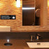 Employees Must Wash Hands Before Returning To Work - 8.75" x 2.5", 3 Pack, Black and White, Self-Adhesive