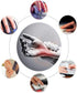 Ergonomic Silicone Gel Wrist Support Mouse Pad - Clear Heart-Shaped Translucent Hand Pillow Cushion, Green