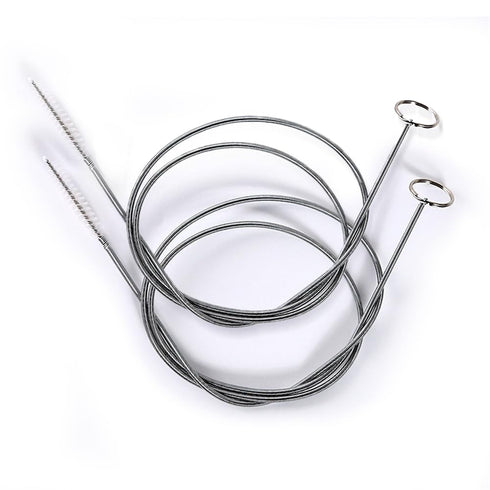 Long Wire Brush, Sunroof Drain Cleaning Tool for Car and Fridge, 60-inch X 2/5 inch, 2 Piece
