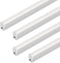 4-Pack LED Shop Lights 4FT, 20W, 6500K 2200LM, T5 Linkable Utility Fixtures