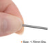 0.0669" Pin Gage 1.70mm Diameter Metric Tolerance 0.001mm Class X Plug Gage Pin, Bearing Steel Go No-Go Plug Gage