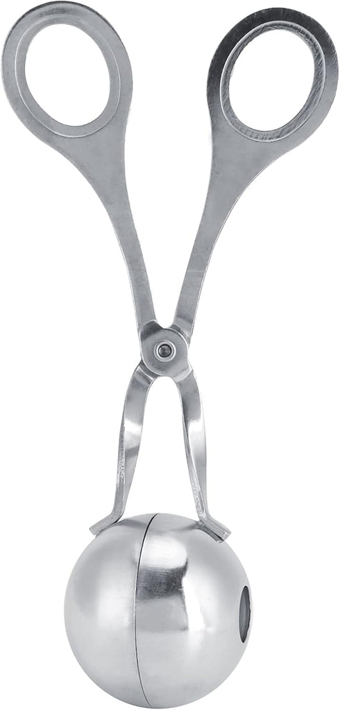 Yctze Meatball Scoop, Stainless Steel Meatball Maker, Ergonomic Handle Smooth Non Stick Surface Scoop for Home Kitchen