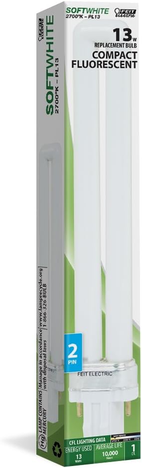 PL13 13-Watt Bulb Feit Electric Fluorescent PL