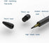 WSD Mechanical Pencils, Magnetic Control Pencil, CNC Machined, Universal 2.0mm Refill, Black