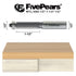FivePears Flush Trim Router Bits, 1/2 Inch Shank, 1-1/2 Inch Cutting Diameter for Woodworking