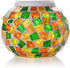 Waterproof Color Changing Table Lamp, Solar Powered Mosaic Glass Ball LED Garden