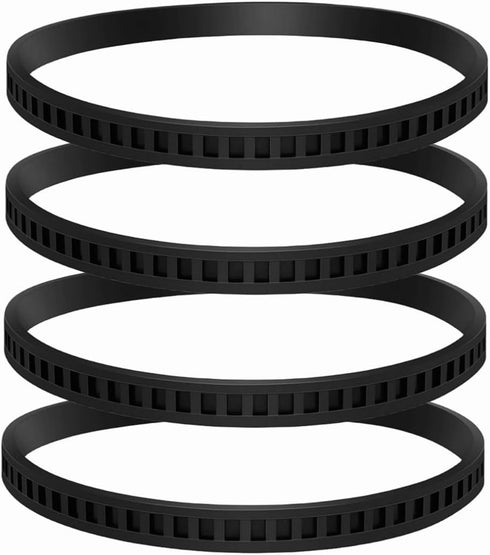 45-69-0010 Blade Pulley Tires Replacement for Milwaukee BandSaw Blades 6230 6232-6 6225 AO2807 6238N 6238-20 2729-20 Portaband Saw Belt (4 Pack)