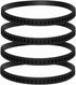 45-69-0010 Blade Pulley Tires Replacement for Milwaukee BandSaw Blades 6230 6232-6 6225 AO2807 6238N 6238-20 2729-20 Portaband Saw Belt (4 Pack)