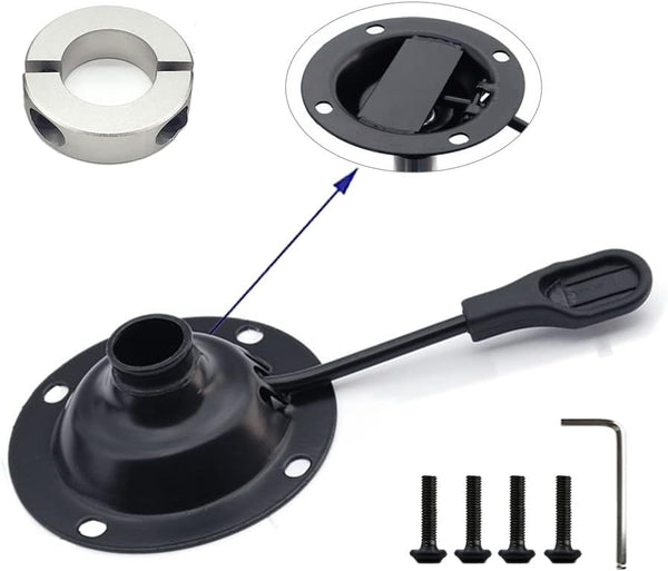 Replacement Heavy Duty Office Chair Tilt Control: 3.1inx 3.1in (L x W) for Desk Chair Computer Chair Parts.