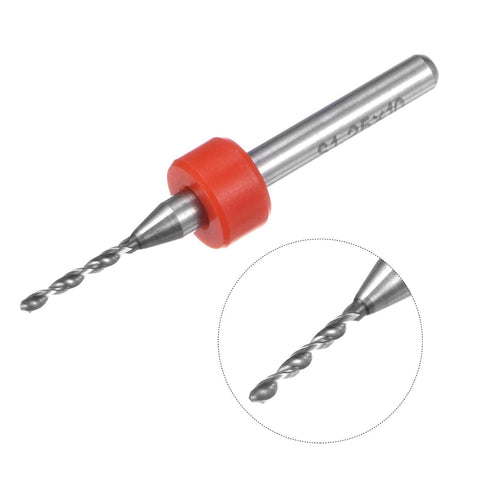 uxcell PCB Drill Bits 1.25mm, Tungsten Carbide Rotary Tool for Jewelry CNC Engraving, 5 Pcs