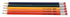 School Smart No 2 Pencils, Hexagonal with Latex-Free Erasers, Assorted Body Colors, Pack of 144