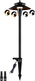 Pathway Lights Low Voltage, 5W 2200K/2700K/3000K/4000K/5000K 20 Inch Black, 12V LED Wired