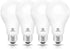 Dimmable A21 LED Bulb, 4 Pack, 150 Watt Equivalent, Cool White 4000K, 2600LM, UL Listed, E26 Standard Base