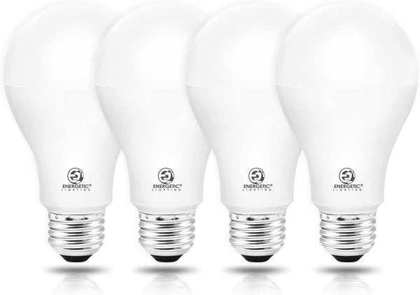 Dimmable A21 LED Bulb, 150 Watt Equivalent, Warm White 3000K, 2600LM, E26 Standard Base, 4 Pack