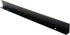 LC LICTOP 6pcs Black Mount Finger Edge Pull, 350mm/13.78" Concealed Handle for Home Kitchen Door, Hole Distance: