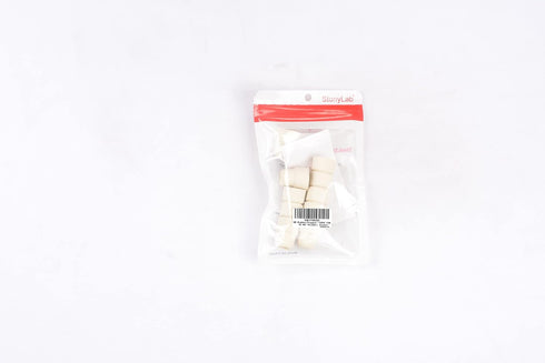 stonylab 19# Natural Rubber Septum Stopper, Pack of 10, Fits 19/22 Outer Joint Lab Glassware, Sleeve Type