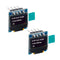 HiLetgo 2pcs 0.49" SSD1306 64 * 32 OLED Display Module IIC I2C