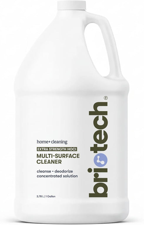 BRIOTECH Extra Strength HOCl Cleaner, 500 PPM Hypochlorous Acid Concentrate, ULV Foggers